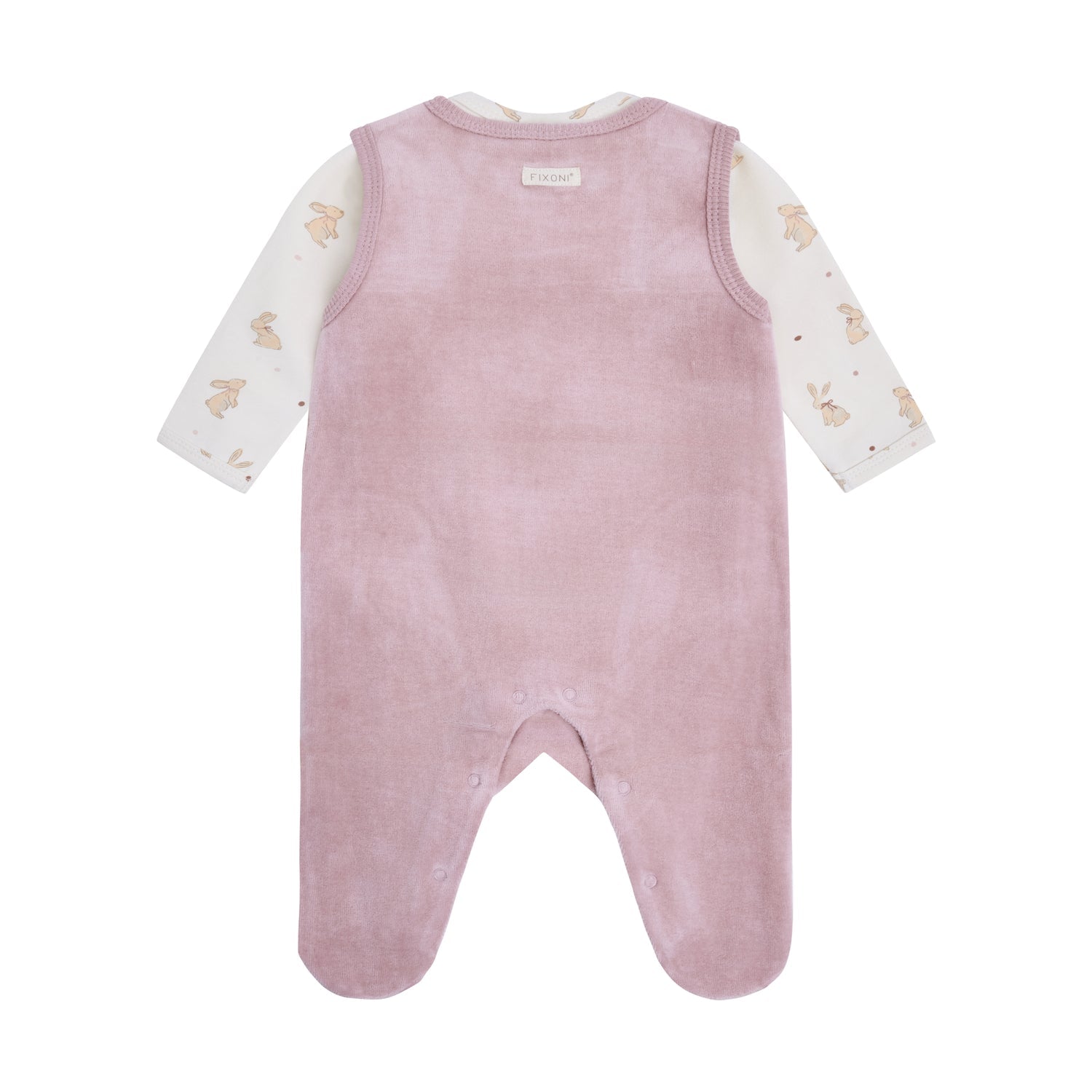 Fixoni - Babysett 2-delt Velour Keepsake Lilac