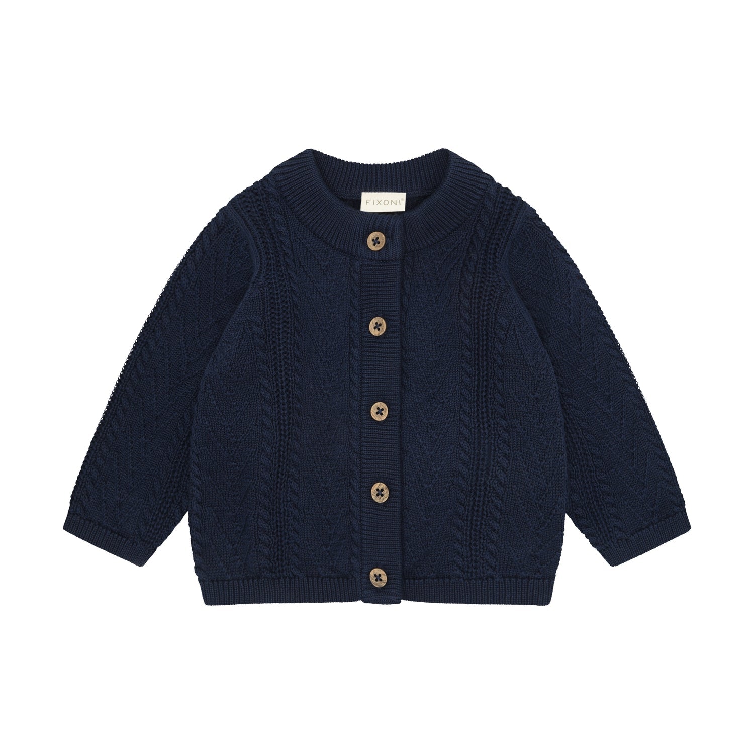 Fixoni - Cardigan Navy Blazer