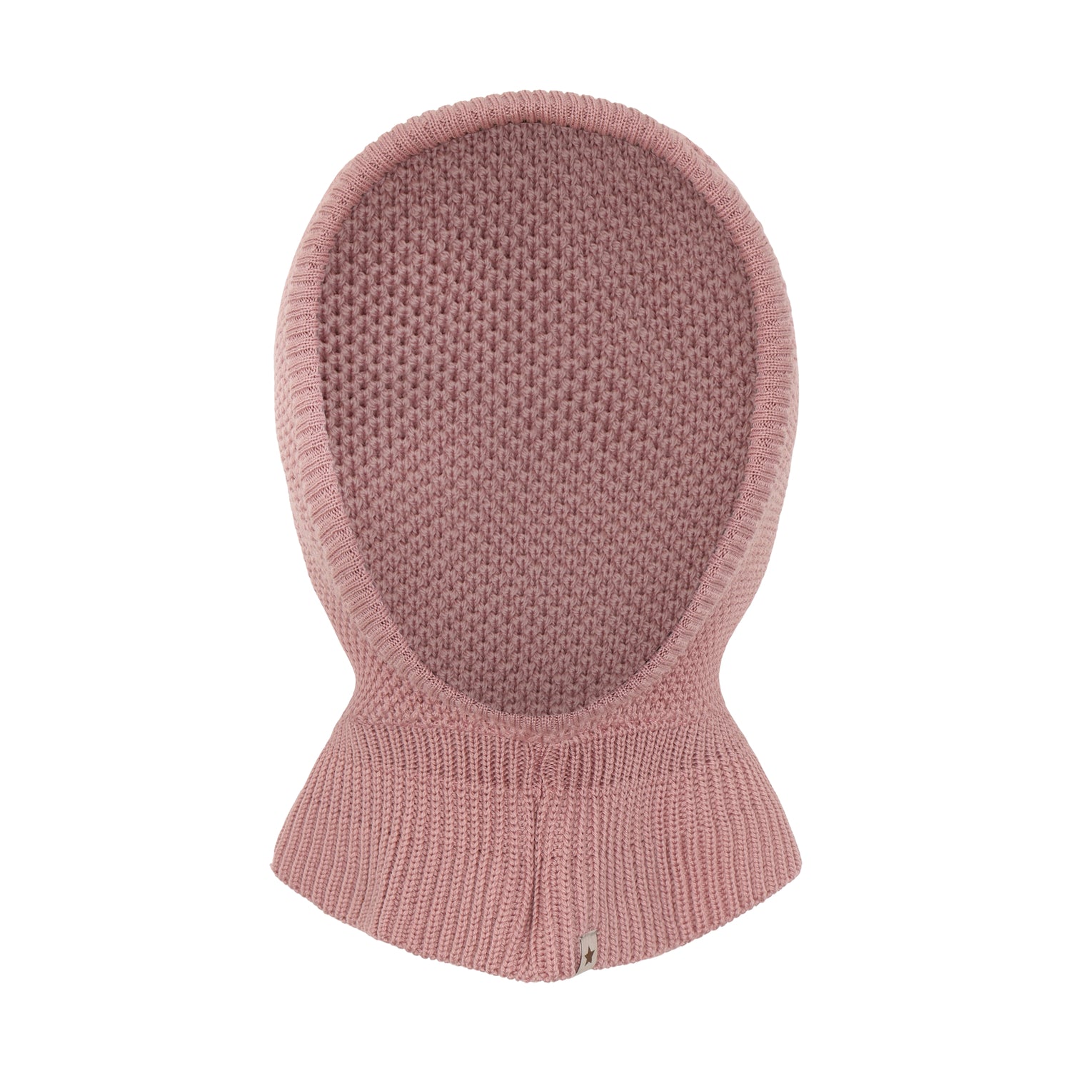 Huttelihut - Balaclava Strikket Ull Vindtett Woodrose