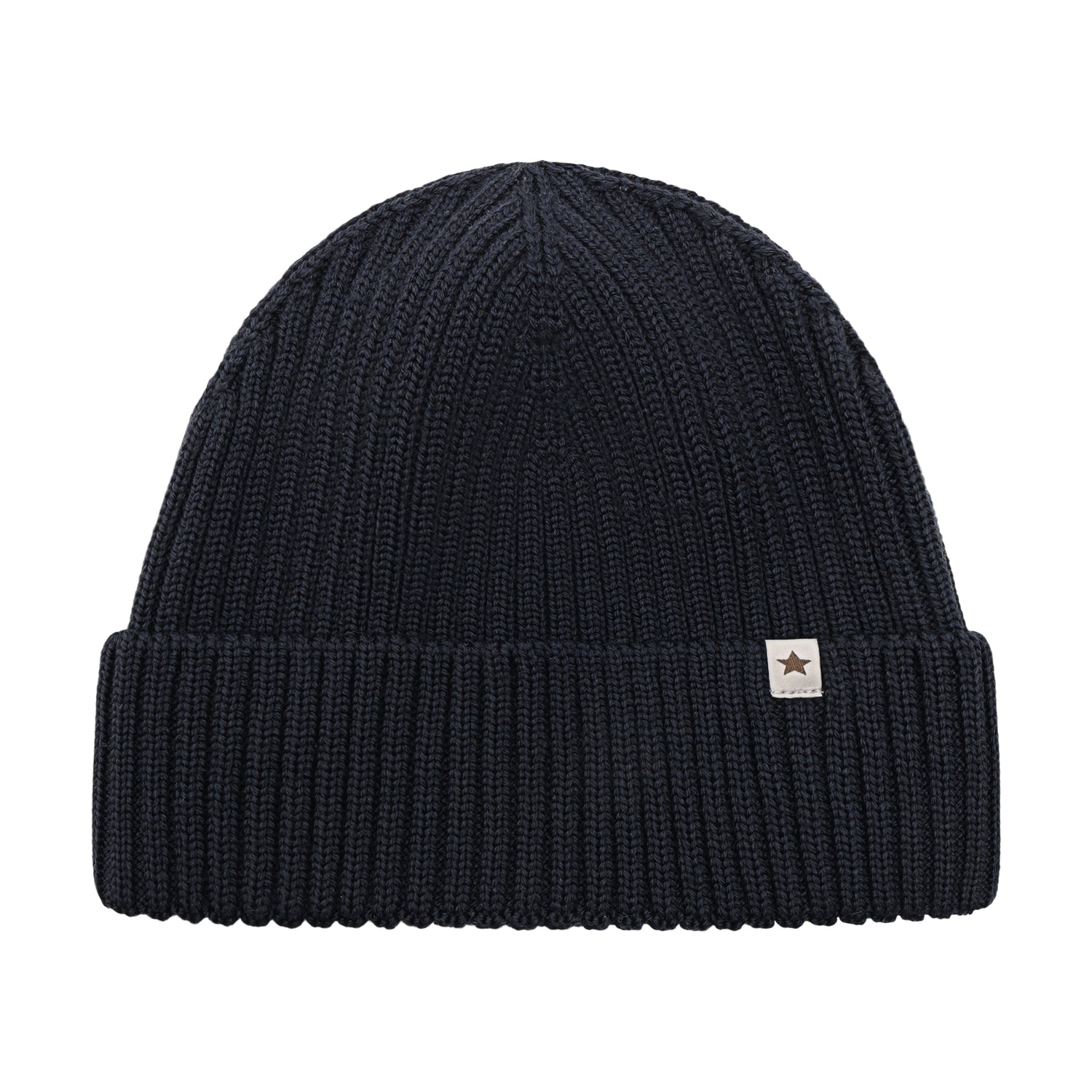 Huttelihut - Lue Strikket Ull Dark Navy