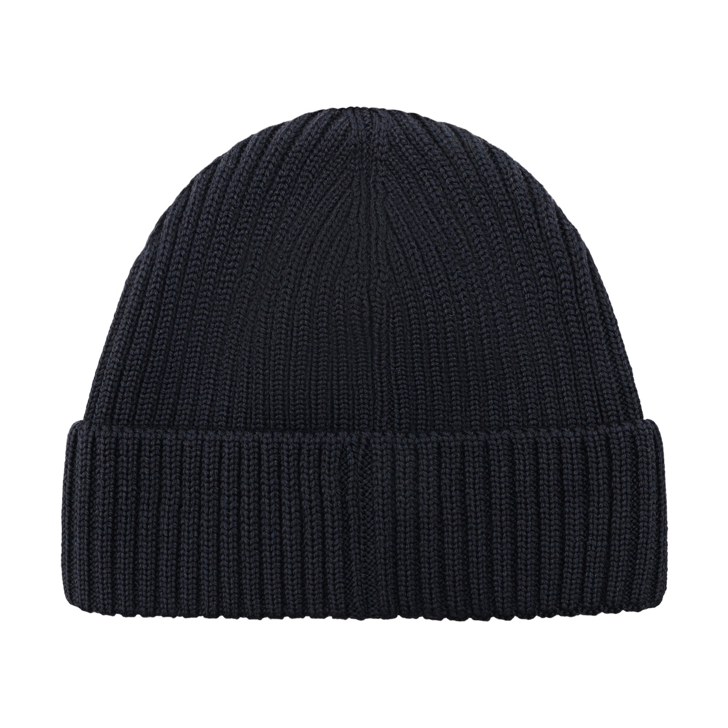 Huttelihut - Lue Strikket Ull Dark Navy