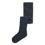 Name It - Strømpebukse i Ull Wakma Rib Ombre Blue