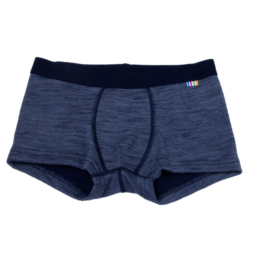 Joha - Boxershorts i Ull Basic Blå Melert