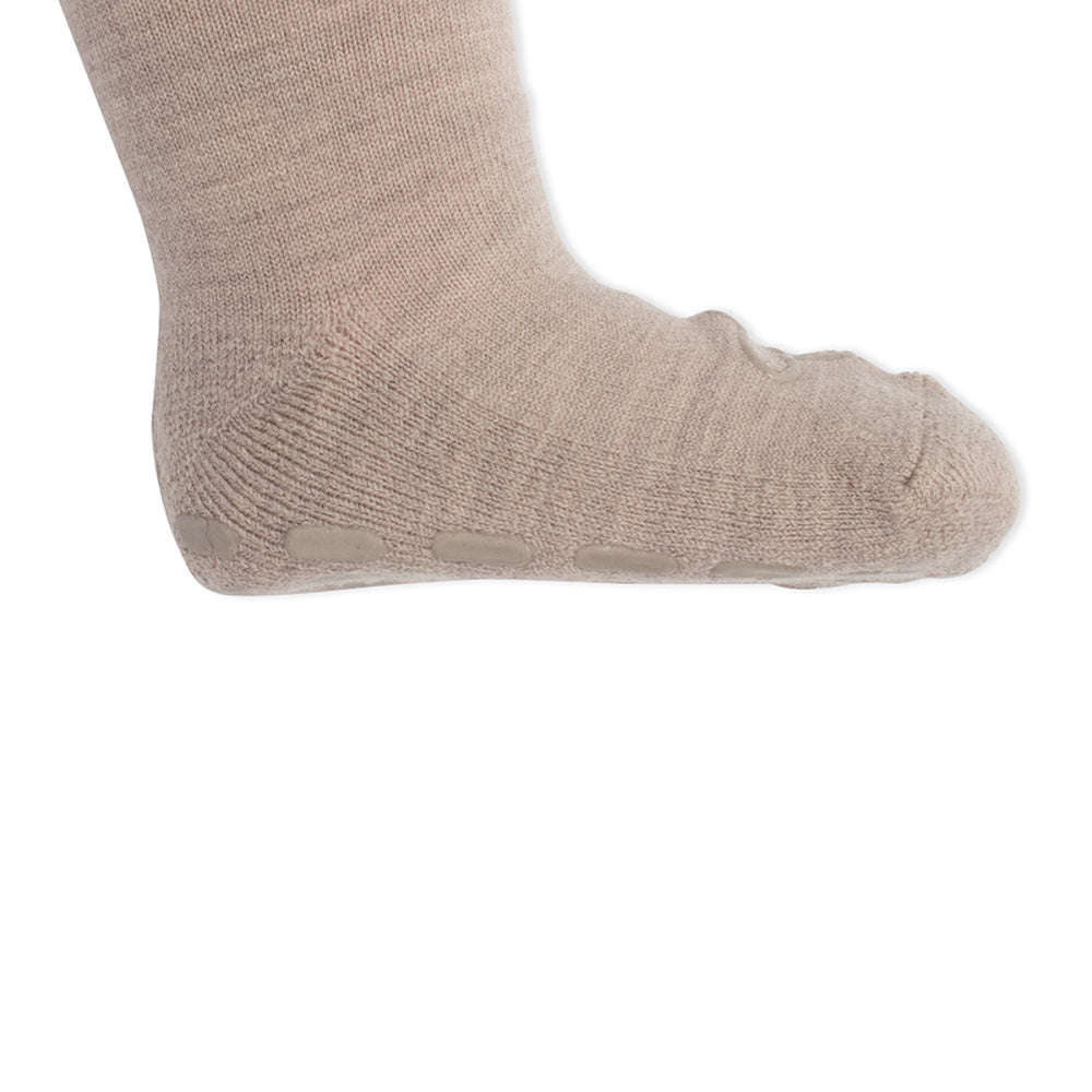 Lillelam - Strømpebukse Ull Antiskli Beige