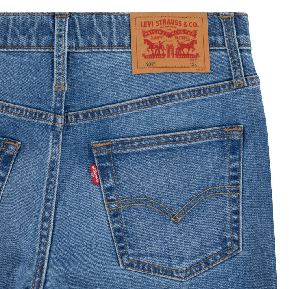 Levi's - Bukse 501 Original Jeans Athens Without Destruction