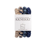 Kknekki - Hårstrikk 4 pk Bundle 3 Marineblå/ Gull/ Mix