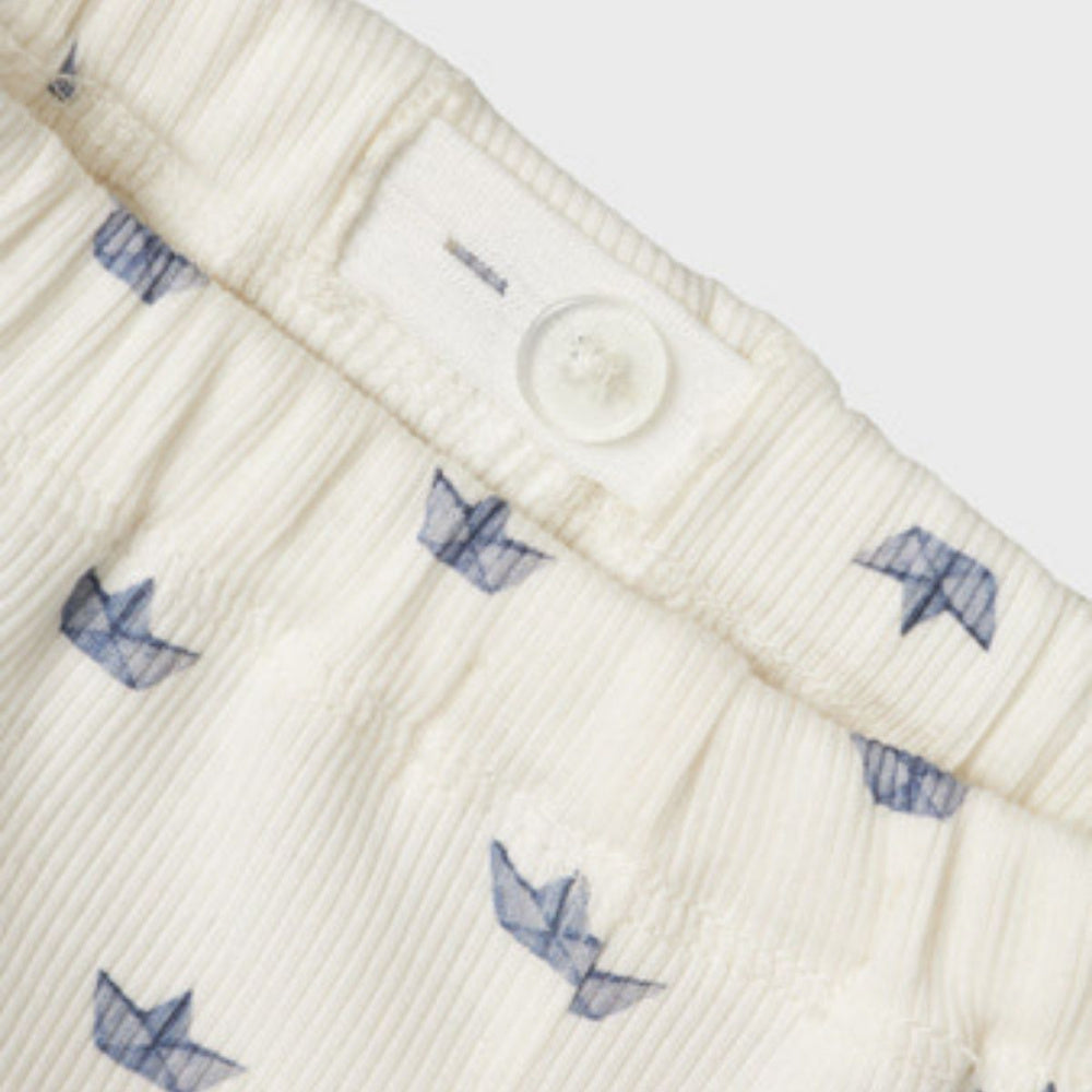 Lil'Atelier - Bukse Baby Lavo Coconut Milk Paper Boat