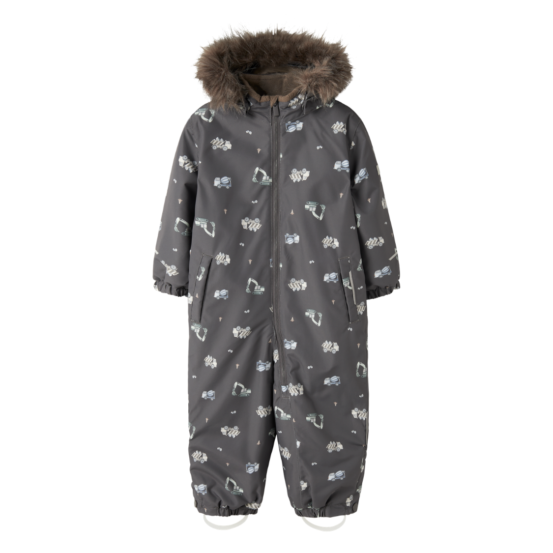 Name It - Vinterdress Snow10 Blackened Pearl