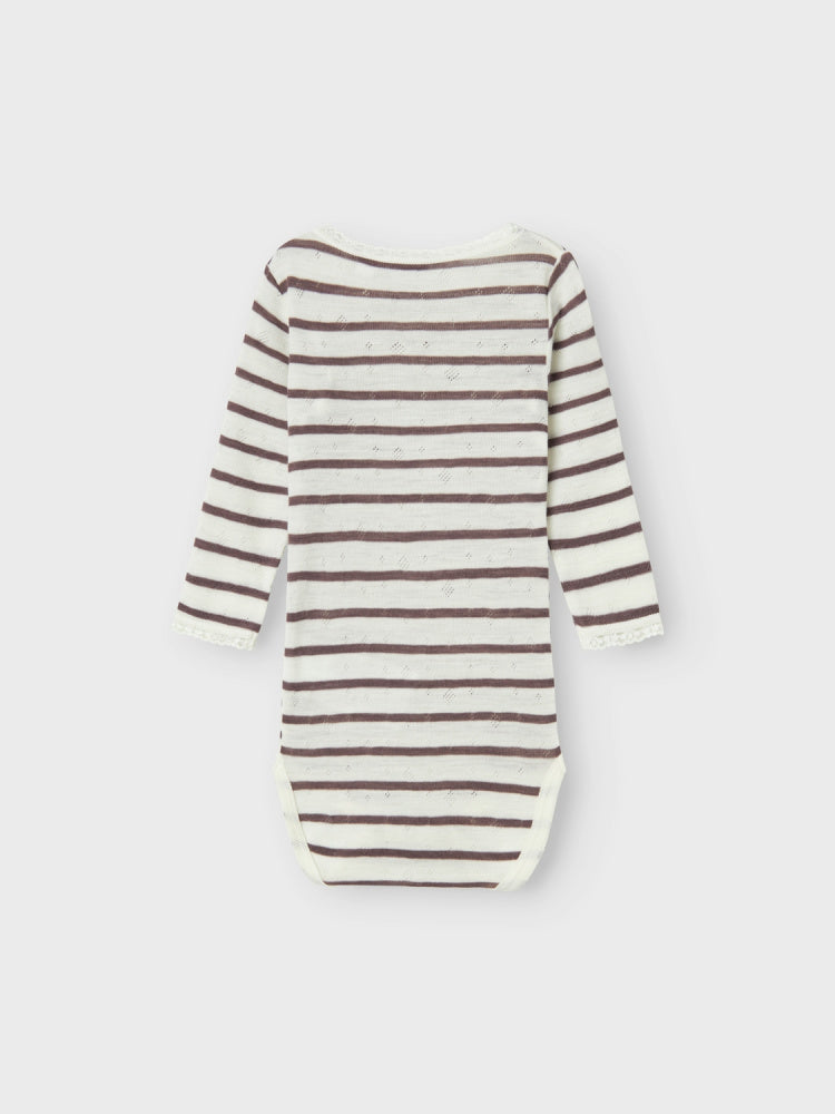 Name It - Body Ull Baby Wang Striper Sparrow