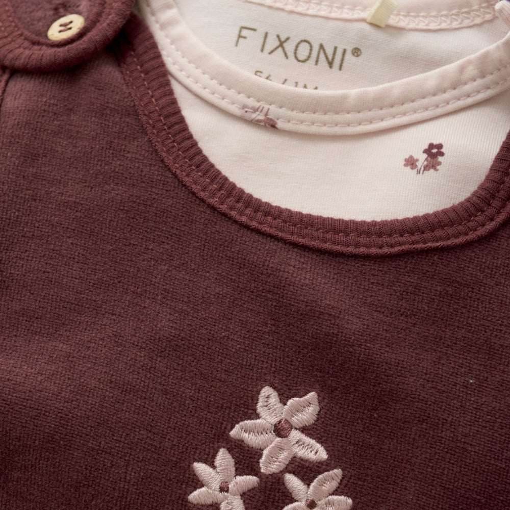 Fixoni - Sett, Body & Sparkebukse Velour Catawba Grape