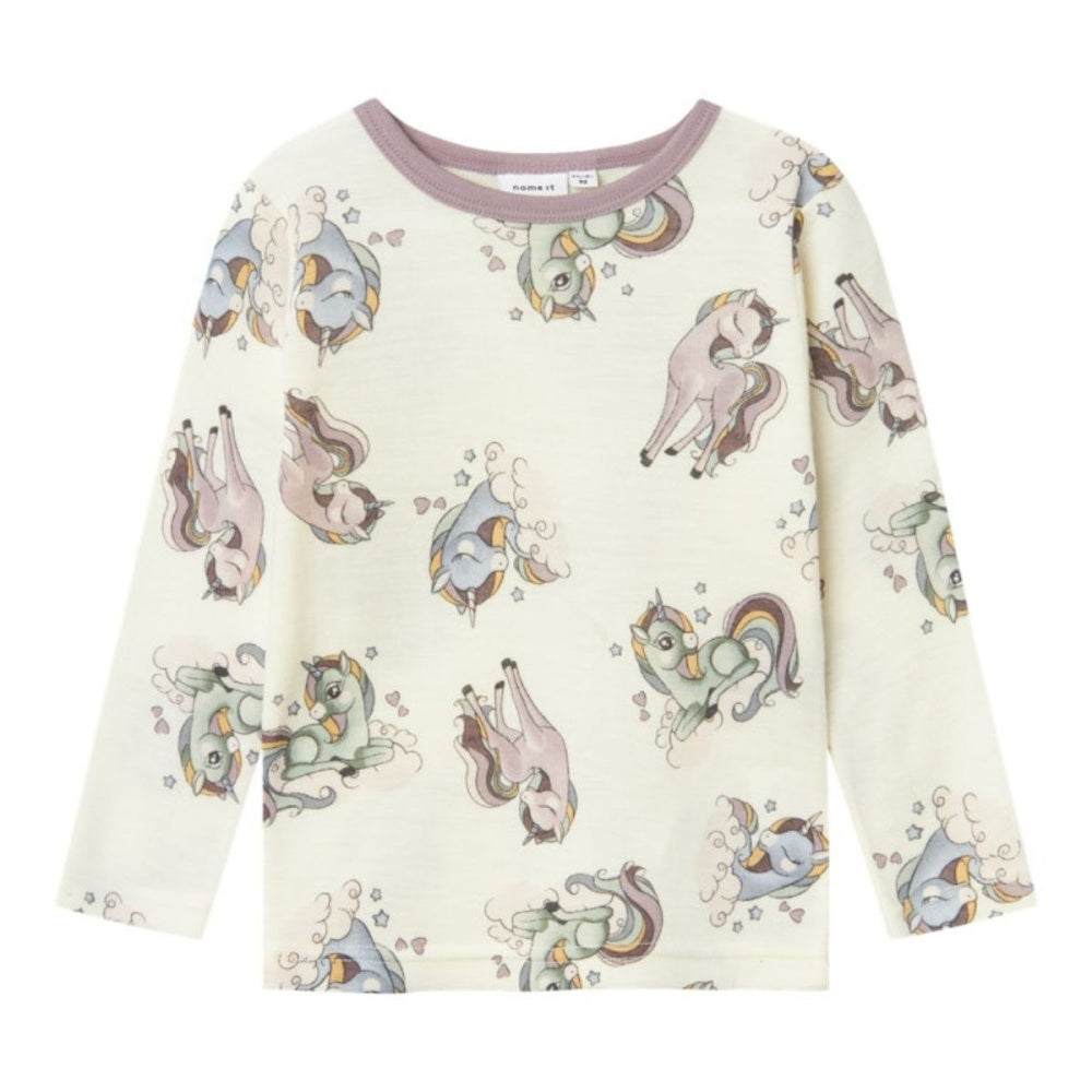 Name It - Genser i Ull Willitus Enhjørning Snow White