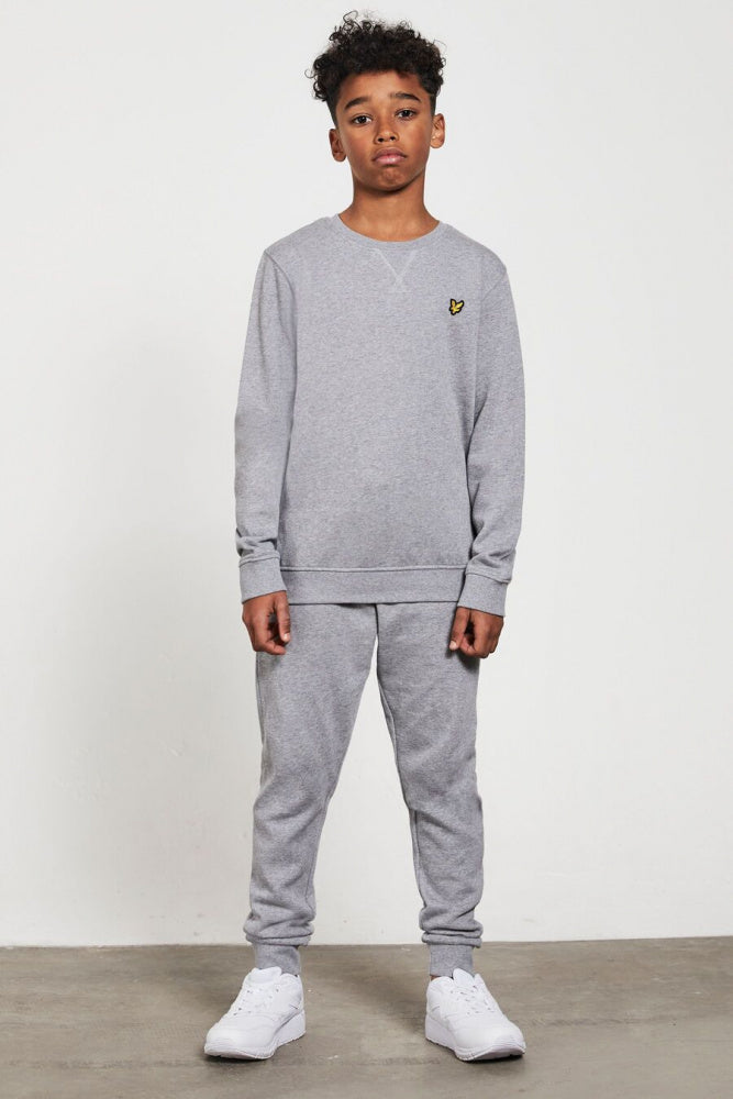 Lyle & Scott - Genser Classic Crew Neck Vintage Grey Heather