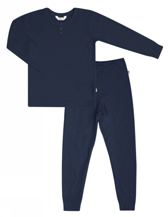 Joha - Pysjamas 2-delt Basic Bambus Navy