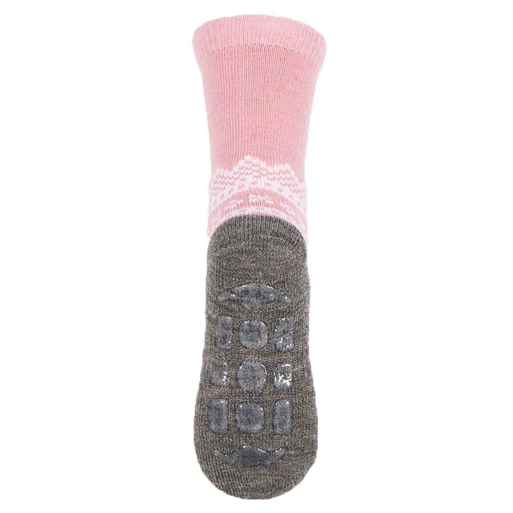Marius Kids - Ullsokker Med Anti-Skli Lys Rosa