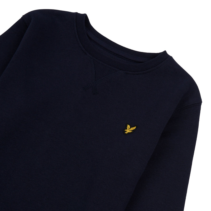 Lyle & Scott - Genser Classic Crew Neck Navy Blazer