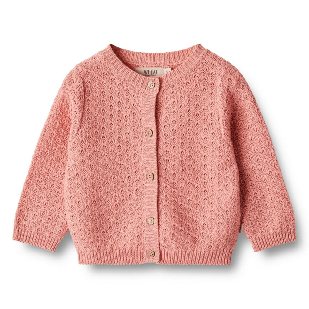 Wheat - Cardigan Baby Magnella Rosette