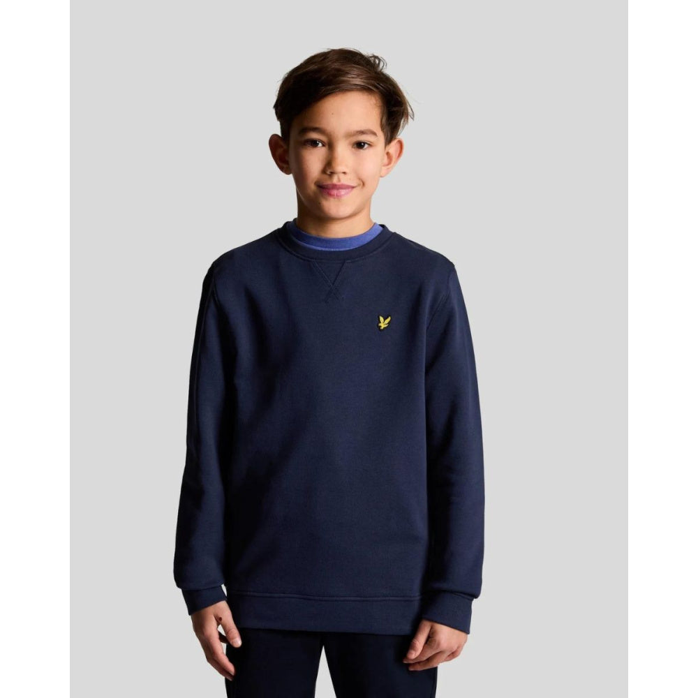 Lyle & Scott - Genser Crew Neck Navy