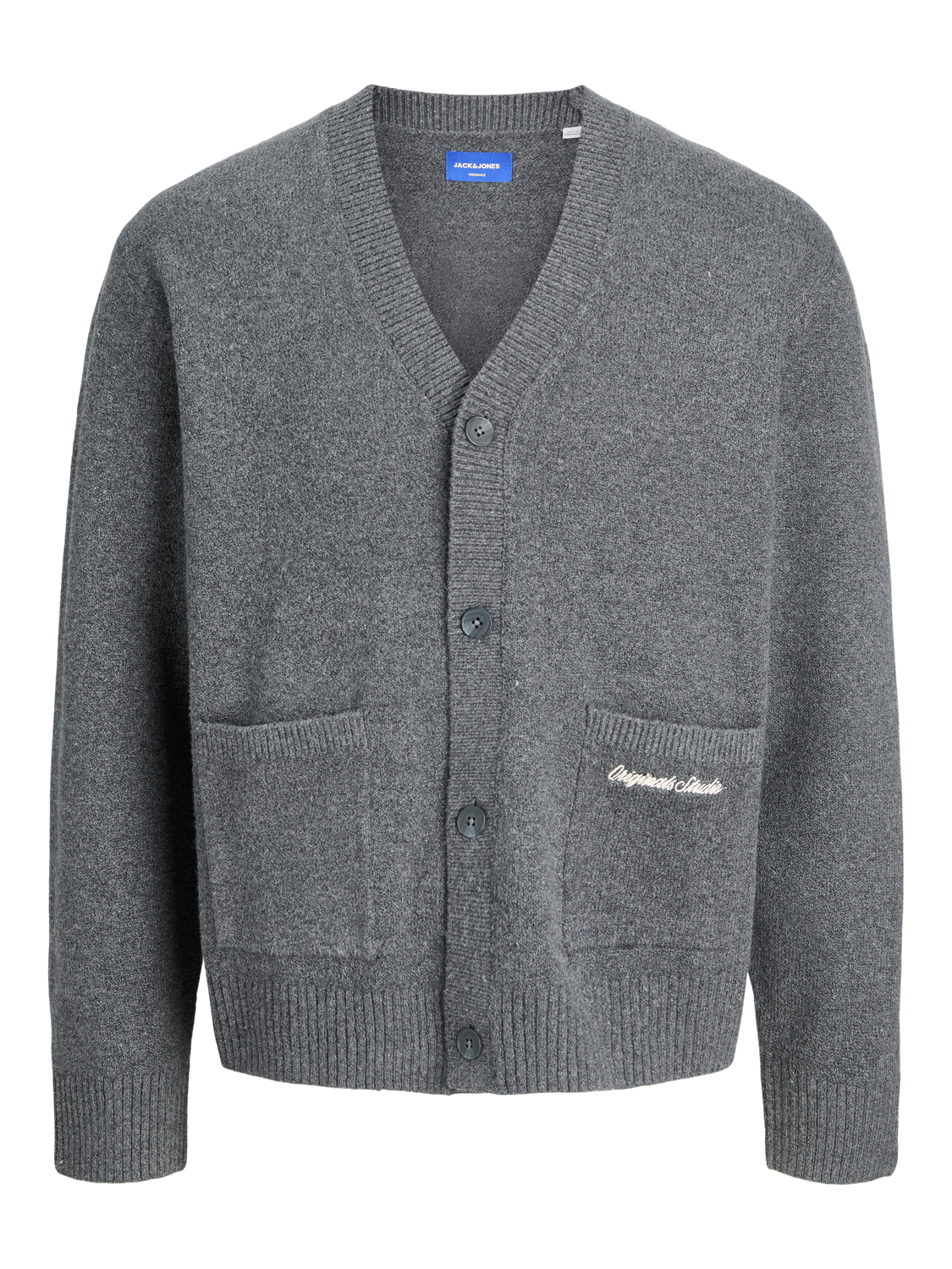 Jack & Jones - Cardigan Jornorrebro Dark Grey Melange