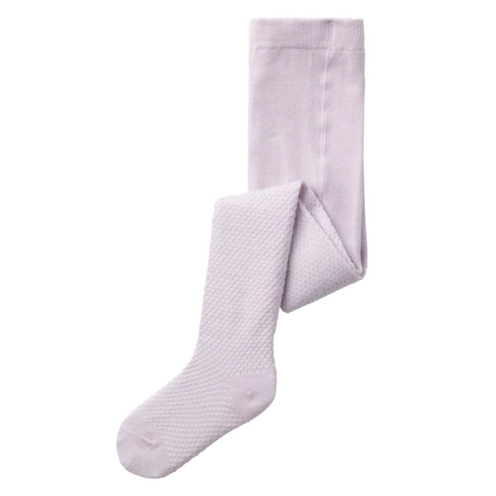 Name It - Strømpebukse i Ull Wakma Structure Lilac Ash