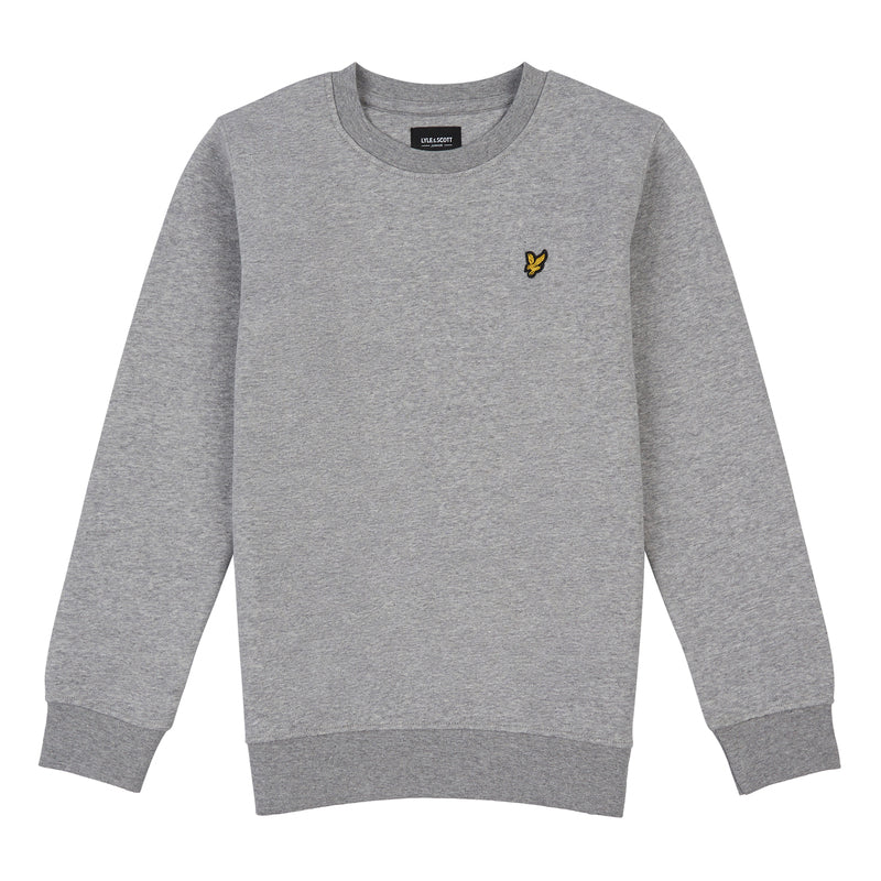 Lyle & Scott - Genser Classic Crew Neck Vintage Grey Heather