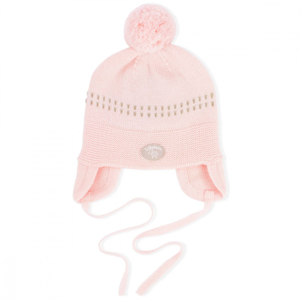Lillelam - Lue Basic Med Snøring, Rosa