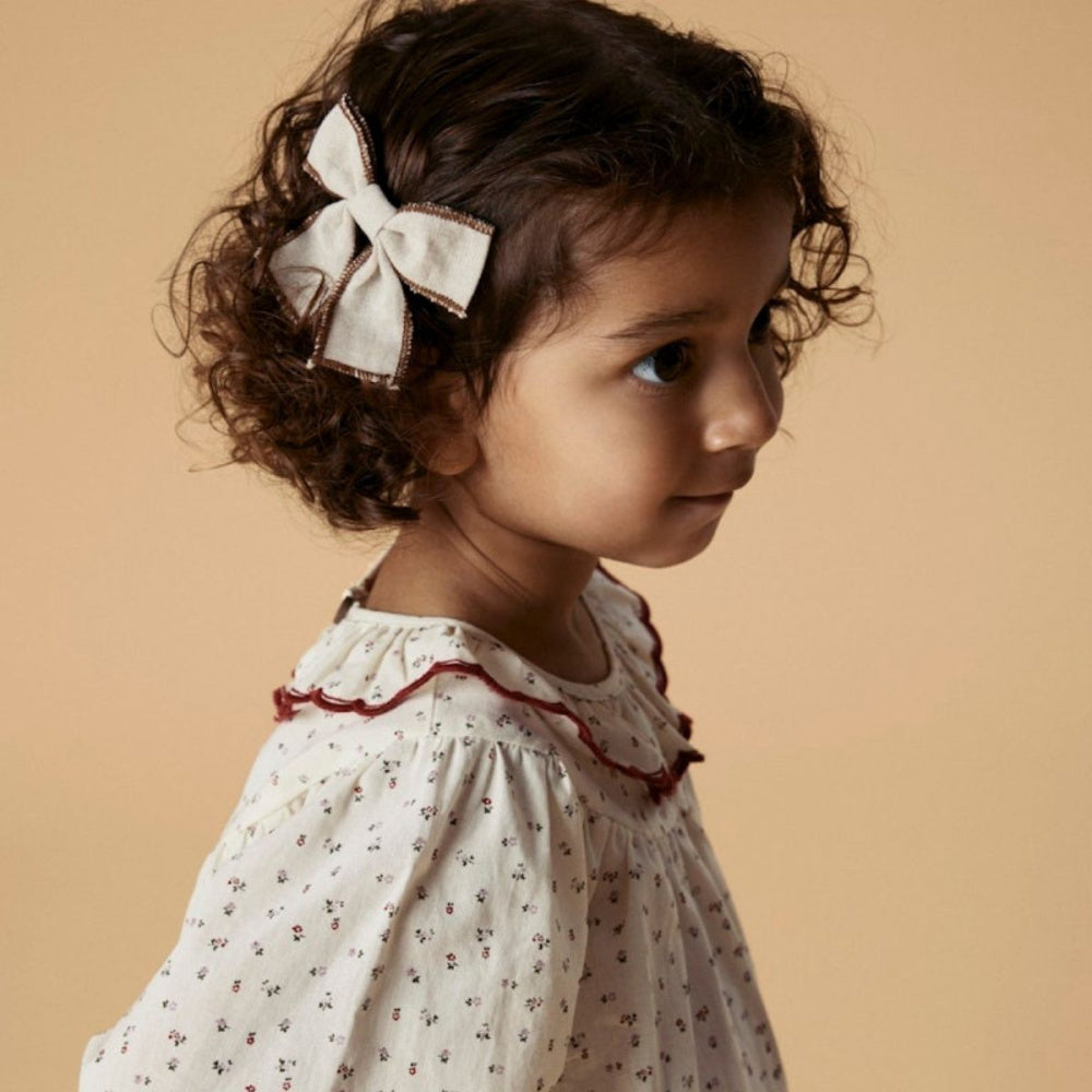 Lil'Atelier - Hårsløyfe Rimaja Oxford Tan