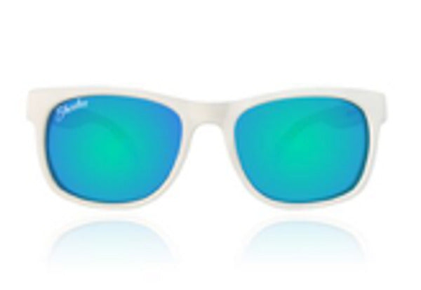 Shadez Solbriller - VIP Polarized Hvit White-Ocean