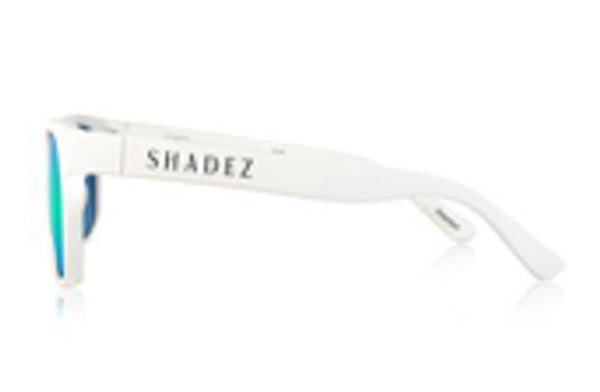 Shadez Solbriller - VIP Polarized Hvit White-Ocean