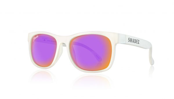 Shadez Solbriller - VIP Polariz Hvit Lilla