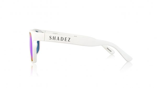 Shadez Solbriller - VIP Polariz Hvit Lilla