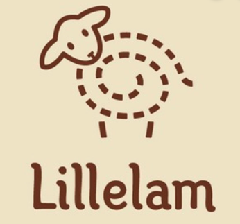 Lillelam - Ullsokker Frottè Lyseblå