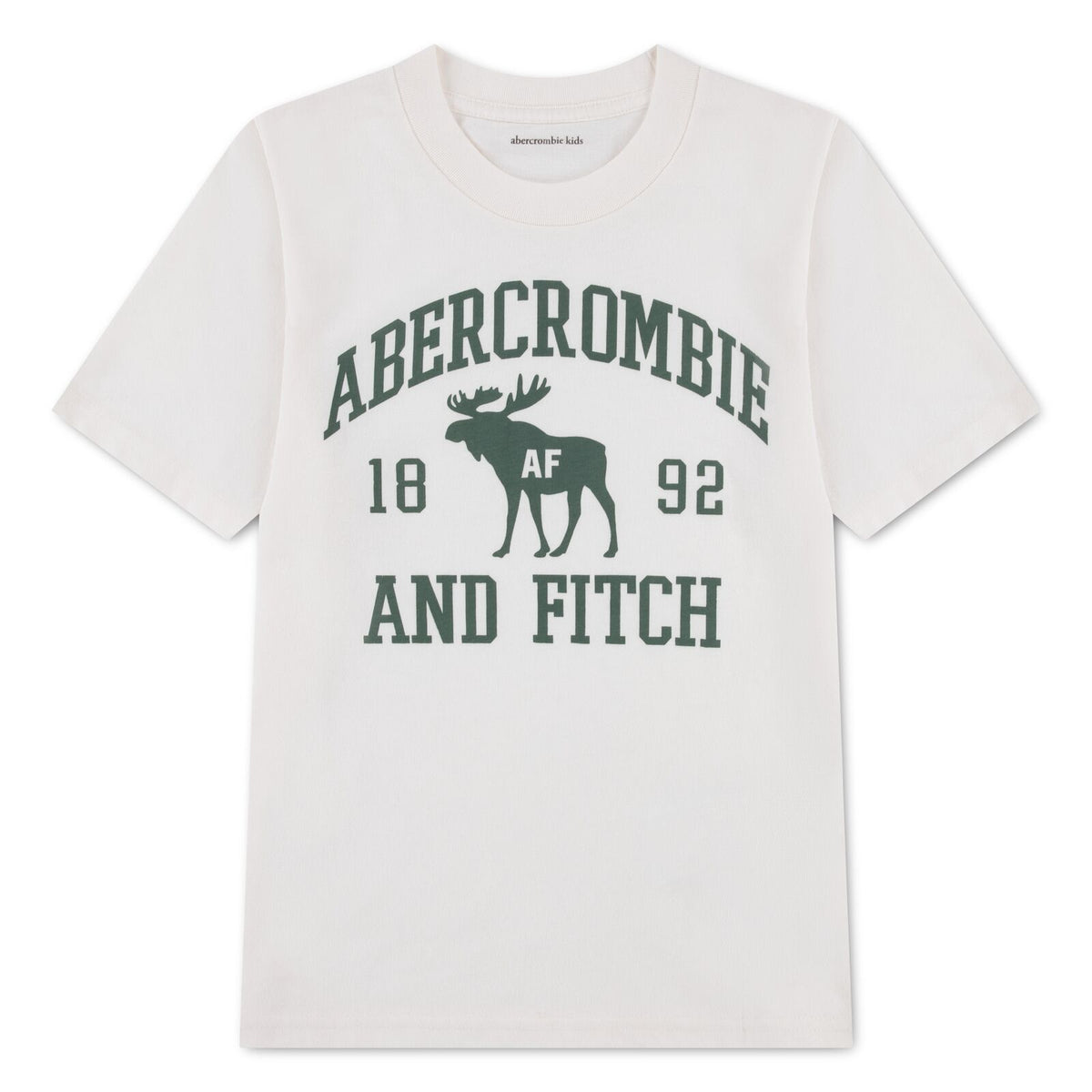 Abercrombie and Fitch - T-skjorte Moose Lockup Jet Stream