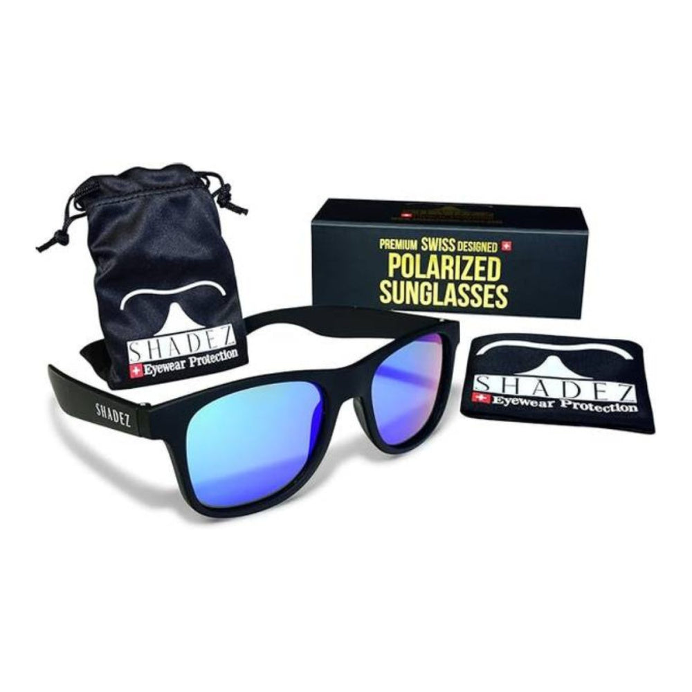 Shadez Solbriller - Polarized W-Blue Junior (14 år+)