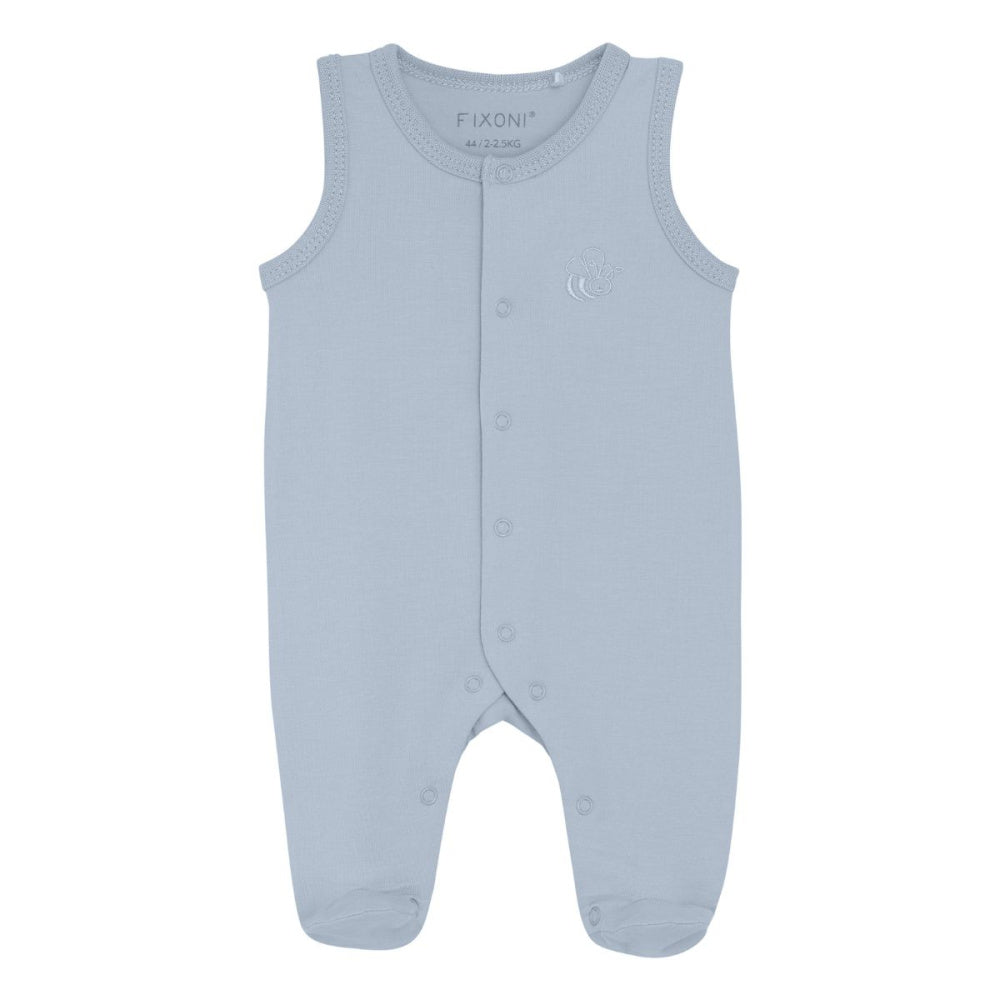 Fixoni - Sparkebukse med fot Prematur Zen Blue