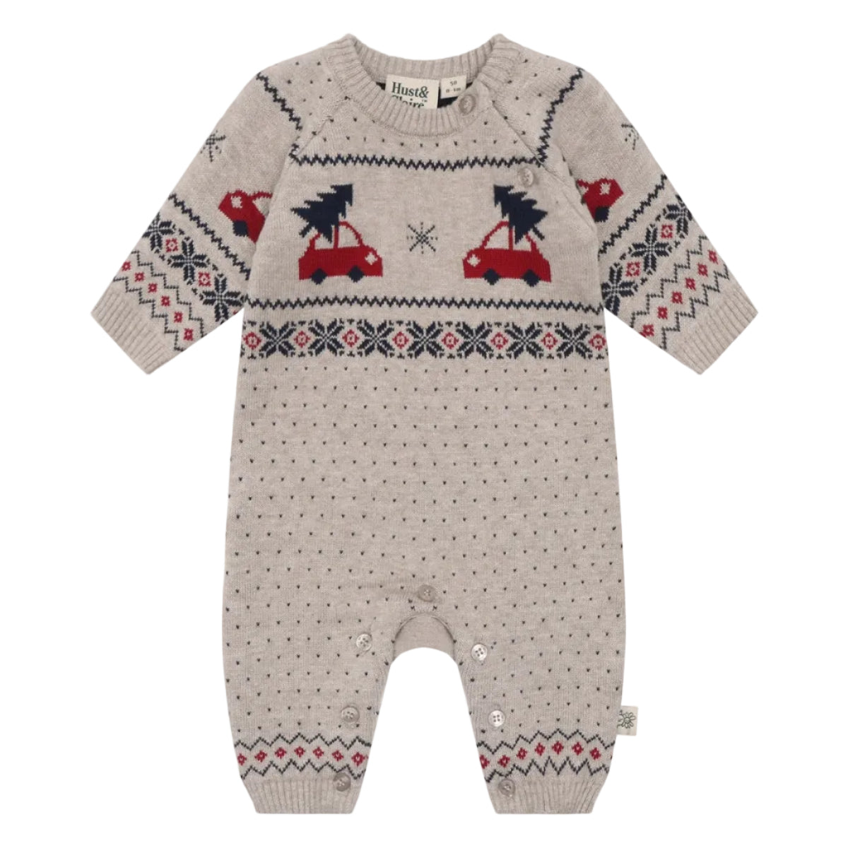 Hust and Claire - Heldress Jul Manly Nordic Beige Melange