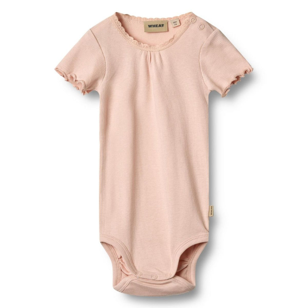 Wheat - Body Kortermet Rib Edna Powder