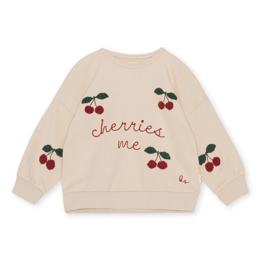 Konges Sløjd - Genser Lou Sweat Cherry/ French Oak