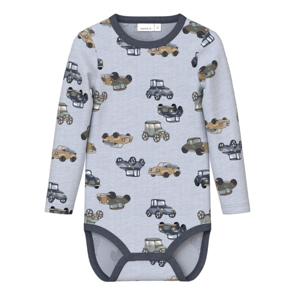 Name It - Body Ull Wang Cars Gray Dawn AOP