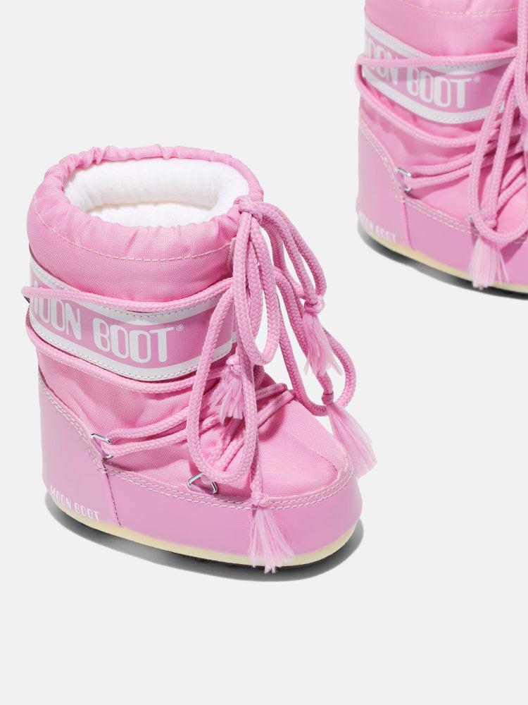 Moon Boot - Icon Mini Nylon Boots Pink