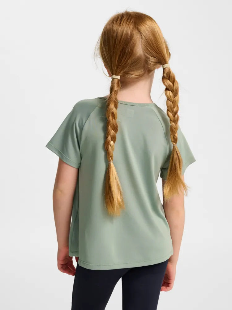 Hummel - Trening T-skjorte Luna Iceberg Green