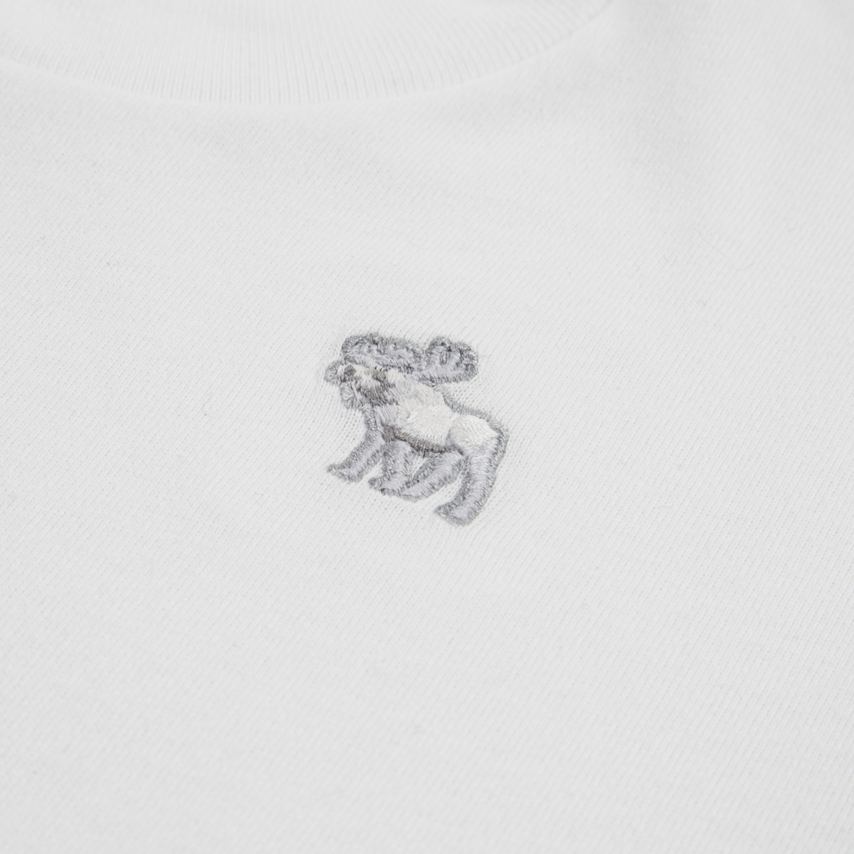 Abercrombie and Fitch - T-skjorte Essential Bright White