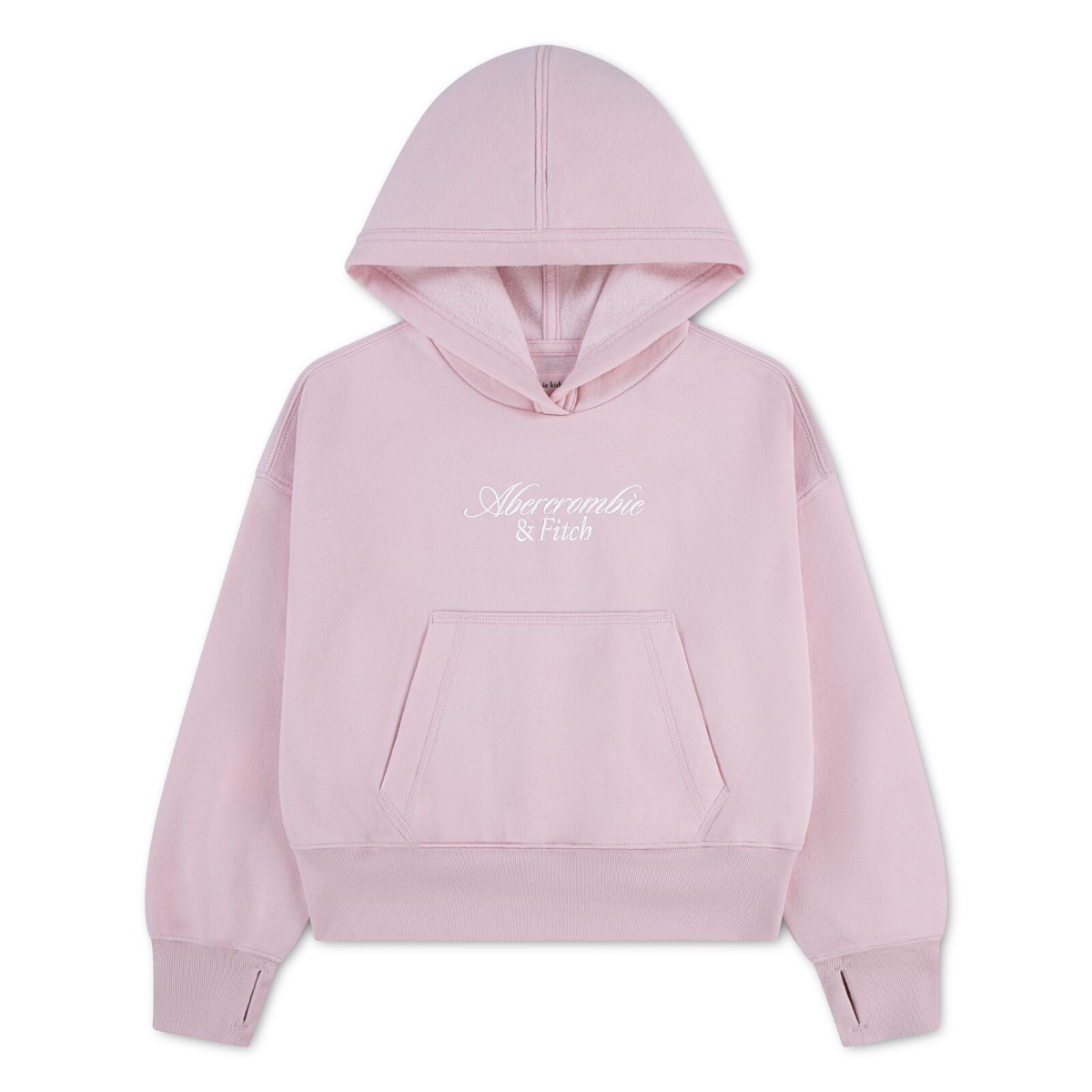 Abercrombie and Fitch - Hettegenser Essential Logo Chalkpink