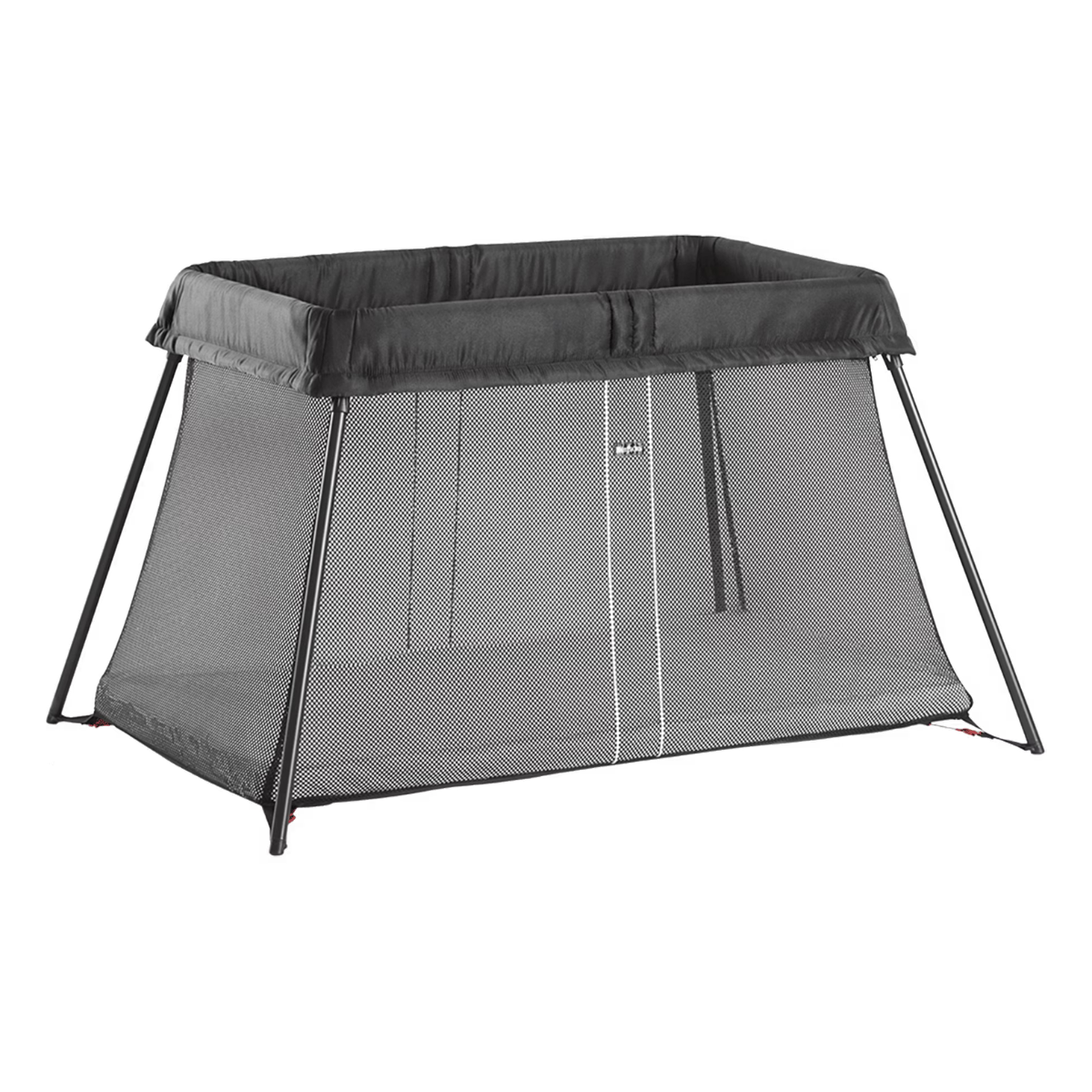 BabyBjörn - Reiseseng Light Black Mesh