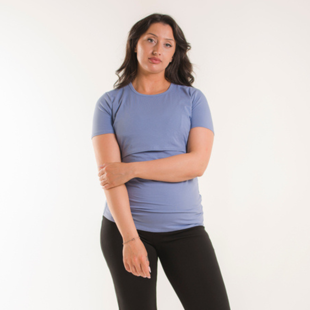 Boob - Gravid- og Amme T-skjorte Essential Pale Blue