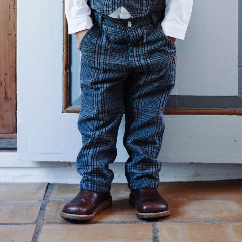 Hust and Claire - Chinos Tage Check Grey Blend