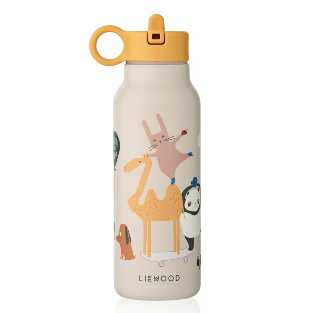 Liewood - Drikkeflaske 350ml Falk Around the world / Sandy
