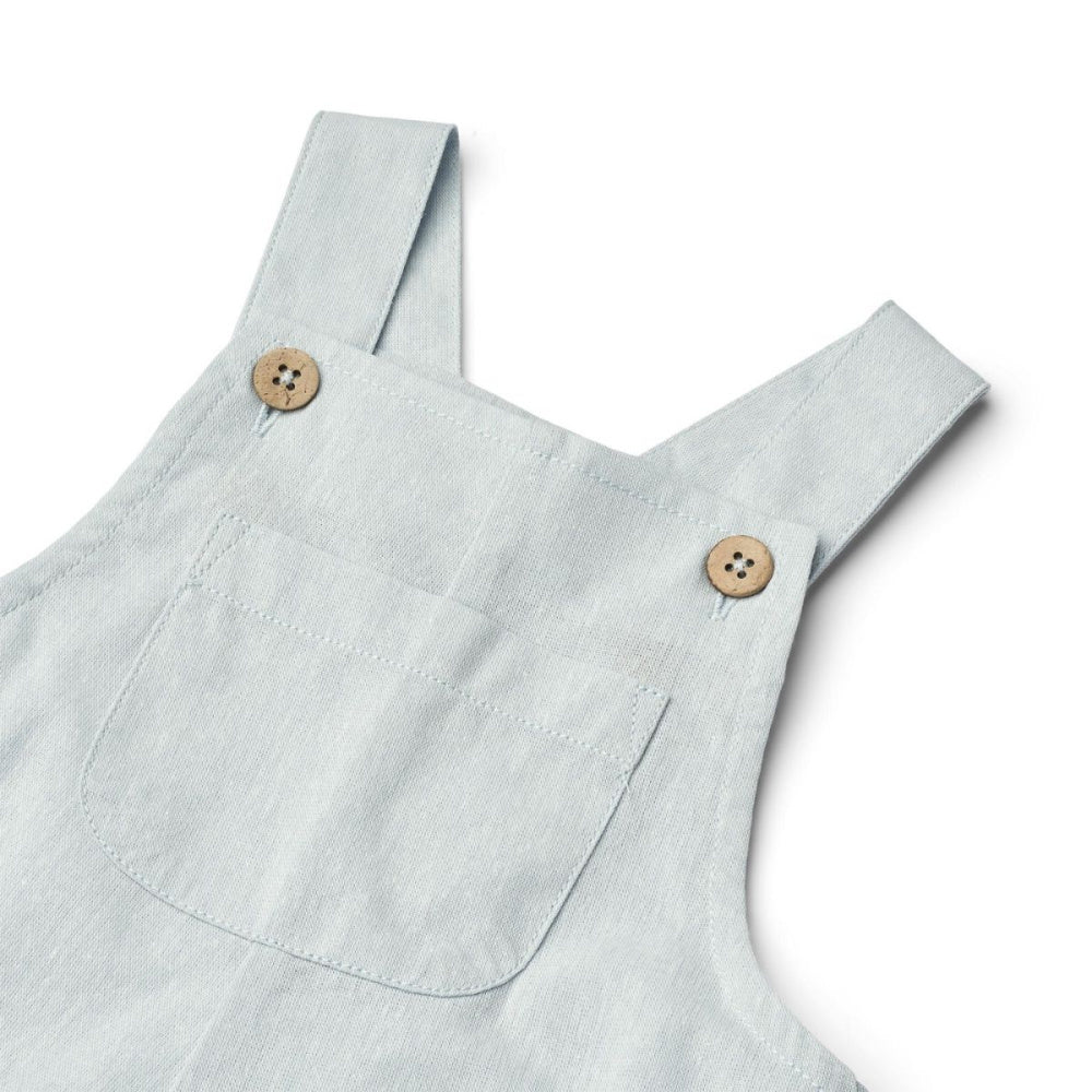 Wheat - Seleshorts Sigge Light Blue Chambray