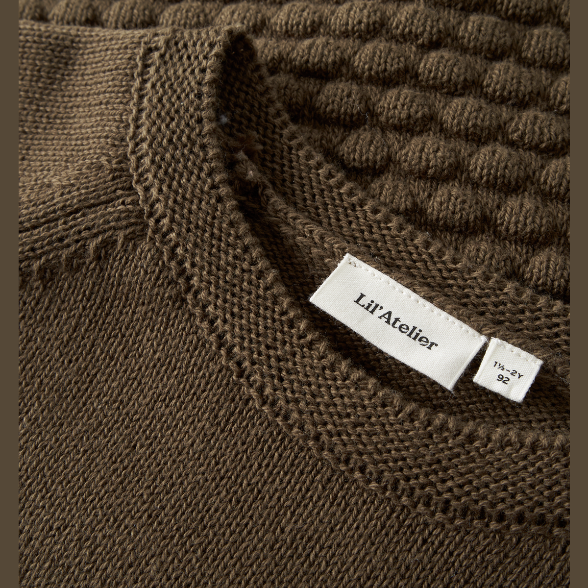 Lil' Atelier - Genser Knit Nobir Teak