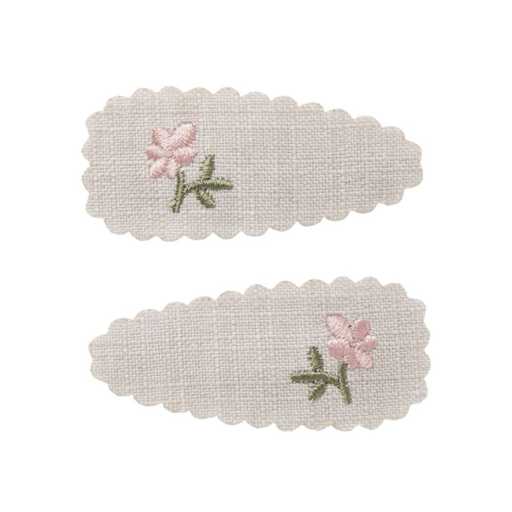 Lil'Atelier - Hårspenne 2pk Olala Shadow Gray