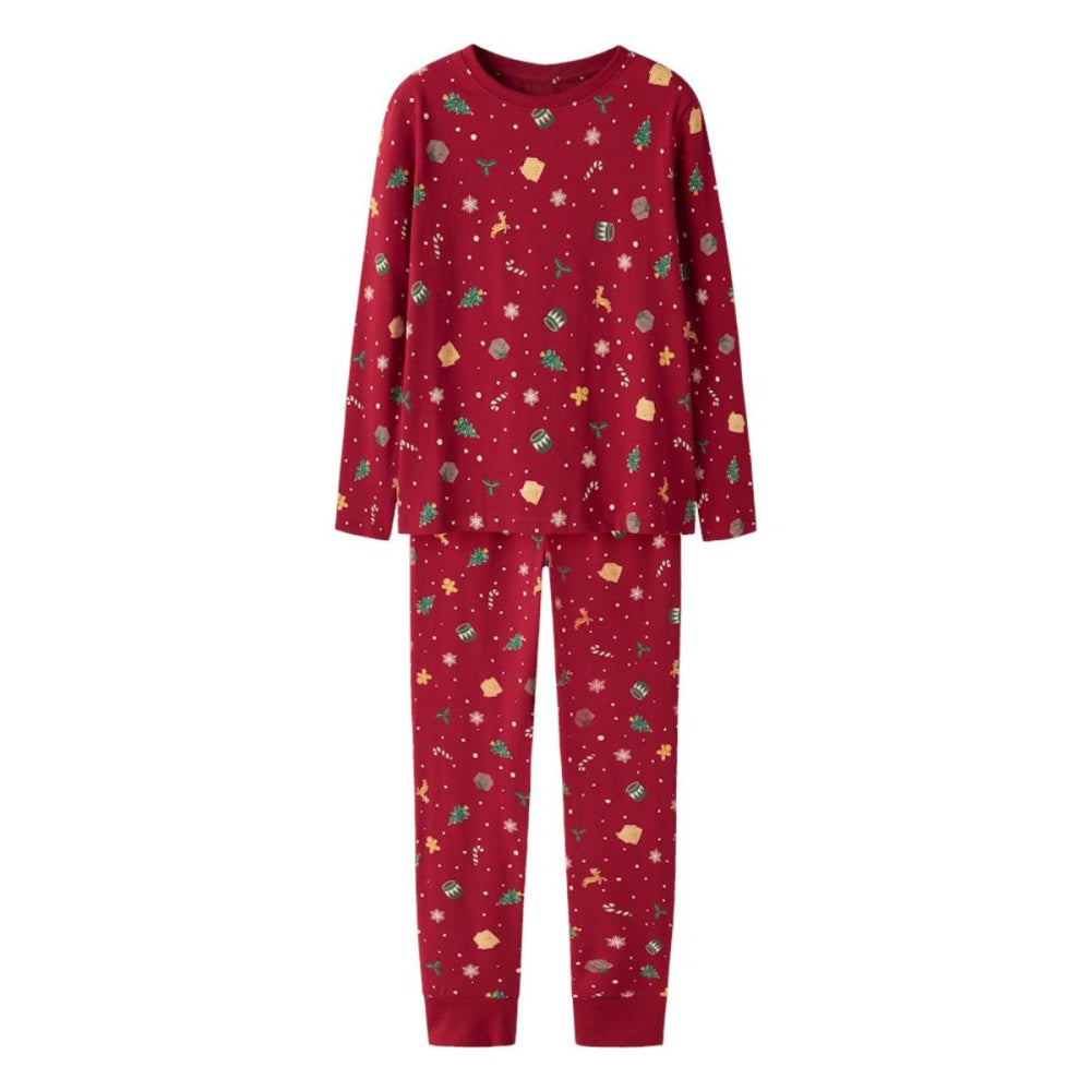 Name It - Julepysj 2-delt Vismas Xmas Red